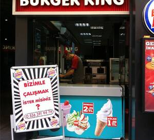 Burger King Menu Menu For Burger King Taksim Istanbul